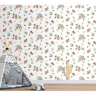 Papel de Parede Sambori Faune 130-2 - Rolo 10m x 0,53m