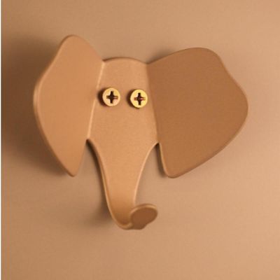 Kit 3 Ganchos Decorativos Multiuso Cachorro Gato Elefante para Casacos Bolsas e Chapéus Luft Masutti