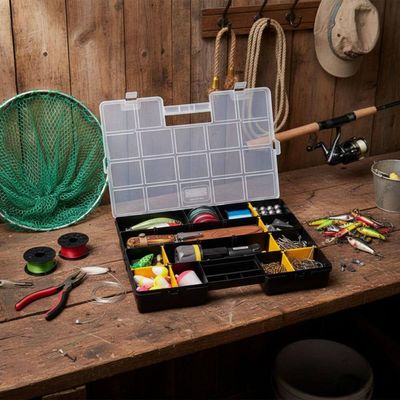 Maleta Organizadora 17" Divisórias Móveis Plástica com Alça Tramontina Master 43x33cm Multiuso