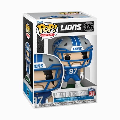 Boneco Funko Pop! NFL Lions - Aidan Hutchinson