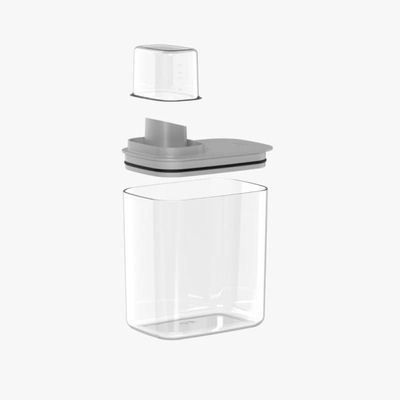 Kit 03 Dispenser De Sabão 1,5 Litros Flow Chumbo Ou