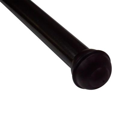 Kit Varão para Cortina Slim Bella Arte Prata Fosco 300x2,8cm