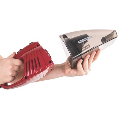 Aspirador de Pó Portátil para Carros 12V 60W Escova e Bocal Prolongador Tramontina Vermelho Limpeza