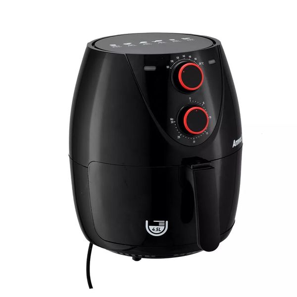 Fritadeira Elétrica Air Fryer Amvox ARF1205 4,5L Preta - 220V Fritadeira Elétrica Air Fryer Amvox ARF1205 4,5L Preta - 220V