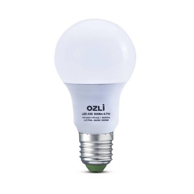Kit C/ 10 Lampadas Led 9,5w A60 3000k E27 Bivolt Branco Quente