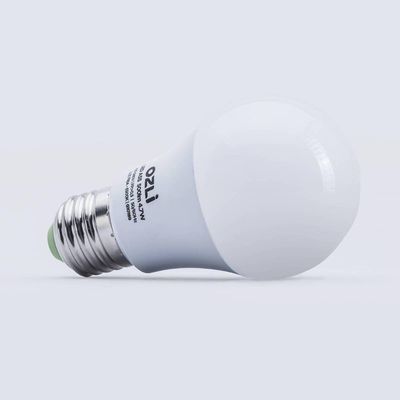 Kit C/ 10 Lampadas Led 9,5w A60 3000k E27 Bivolt Branco Quente