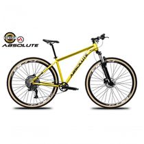 Bicicleta Aro29 Nero5 Peças Inteira Absolute 12v Hidr. Hollowtech Garfo Trava No Guidão amarelo