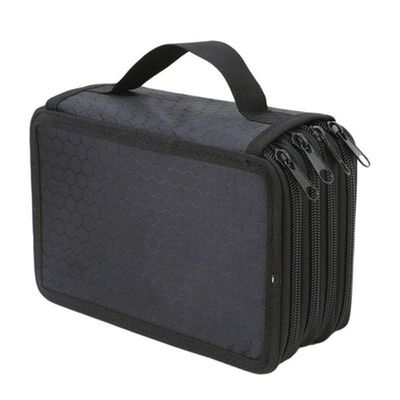 Estojo Box/estojo Escolar/estojo De Lápis/estojo Com Diviso´rias/grande Capacidade Com 4 Níveis E Zíper 72 Canetas Cor:p