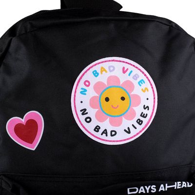 Mochila Juvenil "17 Feminina Bad Vibes MF25109 -Clio
