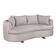 Sofa 4 Lugares Veludo M-204 2m Living Estofados Martins Veludo Creme