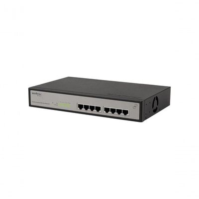 Intelbras Switch 8p Sf802af 10-100 Mbps Poe Ativo