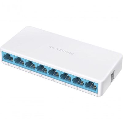 Switch De Mesa 8 Portas 10-100 Mbps