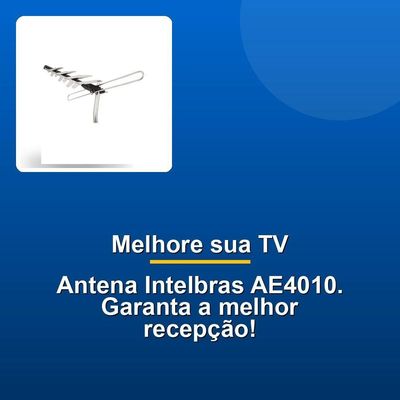 Antena De Tv Externa Intelbras Ae4010 Tv Digital Hdtv