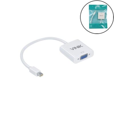 Adaptador Mini Displayport Macho X Vga Fêmea 15cm