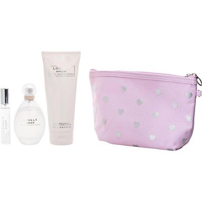 Perfume Feminino Sarah Jessica Parker Lovely Sheer Edp Spray 100ml &loção Corporal 200 Pen 15 Mini Bag