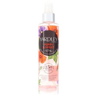 Perfume Feminino London Yardley Poppy & Violet 200 Ml - água De Cheiro