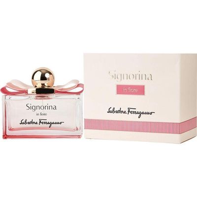 Perfume Feminino Signorina In Fiore Salvatore Ferragamo Eau De Toilette Spray 100 Ml