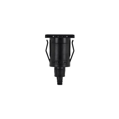 Balizador De Solo Led Stella Way Side 2 Fachos 1,5w Bivolt Preto - 3000k - Luz Amarela