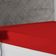 Lençol Com Elástico King Nobre 1 Peça 30cm De Altura Malha 100% Algodão - Vermelho