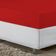 Lençol Com Elástico King Nobre 1 Peça 30cm De Altura Malha 100% Algodão - Vermelho