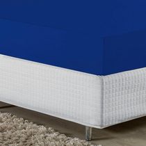 Lençol Com Elástico King Nobre 1 Peça 30cm De Altura Malha 100% Algodão - Royal