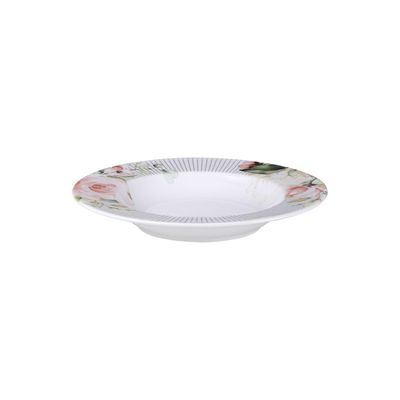 Prato Fundo Tramontina Ornatta em Porcelana Decorada 23 cm