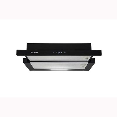 Depurador De Embutir Slim Touch 60 Cm Preto Suggar 220V