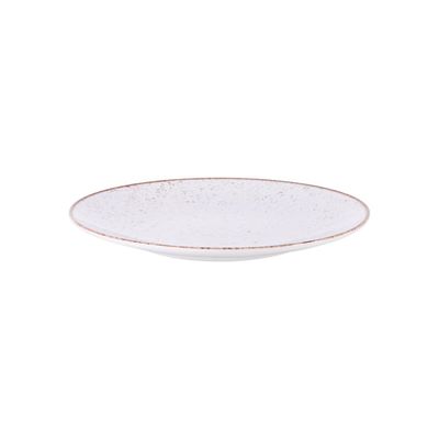 Prato Raso Tramontina Rustico Marrom MaxForce em Porcelana 27 cm