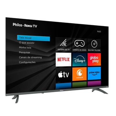 Smart TV FHD 43” Philco Led Roku TV Dolby Audio PTV43VA4REGB