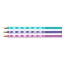 Lápis Grafite Faber Castell Spark Glam com 3 Unidades