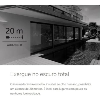 Kit 4 Câmeras Intelbras Full Hd 1220 E Dvr 8 Canais Completo
