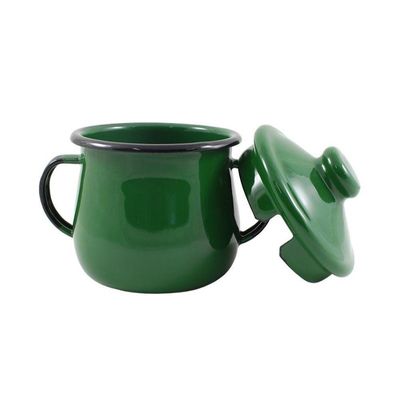 Açucareiro Esmaltado Verde 380 Ml Ewel