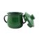 Açucareiro Esmaltado Verde 380 Ml Ewel