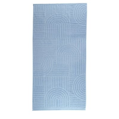 Jogo de Banho Dunna Toalhas Macias 100% Algodão Fio Penteado 5 Peças Oceano Azul