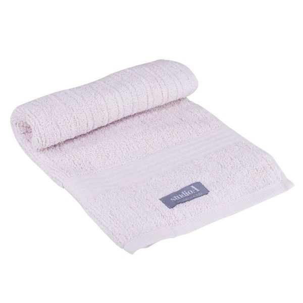 Toalha de Rosto Atlântica Chronos Rosa Sutil Rosa