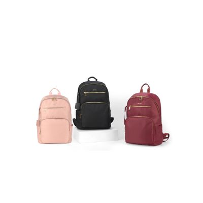 Mochila Executiva Feminina Notebook Up4You Luxcel MN51649UP Preto