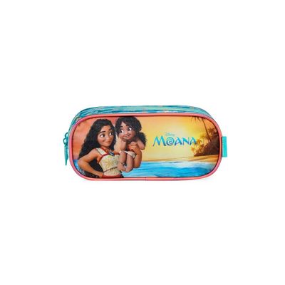 Kit Mochila de Rodinha, Lancheira e Estojo Moana