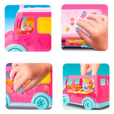 Kit Massinha Food Truck Divertoys