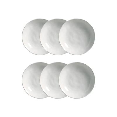 Conjunto de Pratos Fundos Bio New White 830ml 6 Peças Porto Brasil Branco