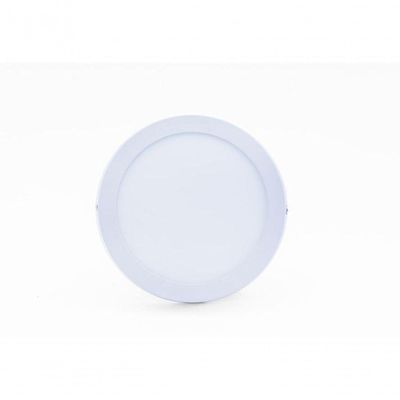 Plafon Led Sobrepor 12w Redondo 6500k Branco Frio Bivolt - Kit Com 3 Un.
