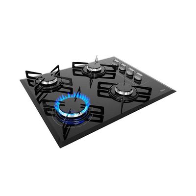 Cooktop A Gás Philco 4 Bocas Chef 4 Vidro Temperado Bivolt