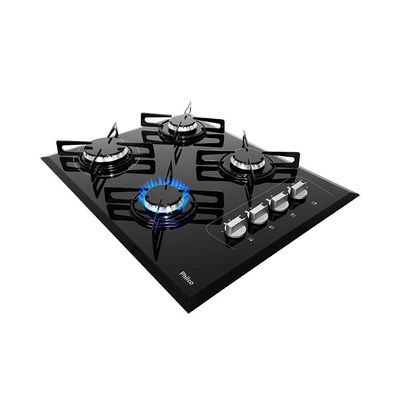 Cooktop A Gás Philco 4 Bocas Chef 4 Vidro Temperado Bivolt
