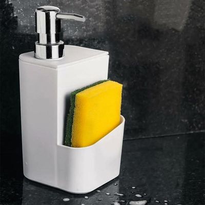 Dispenser Detergente com Esponja 650ml