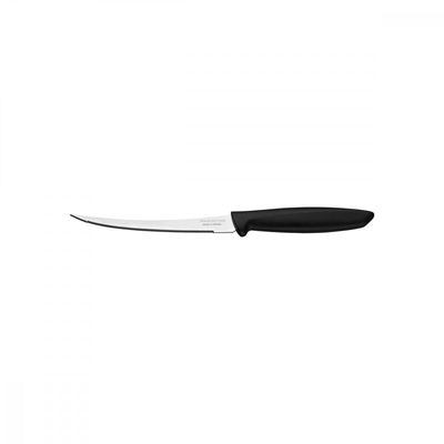 Faca para Tomate Tramontina Plenus com Lamina em Aço Inox e Cabo de Polipropileno Preto 5"