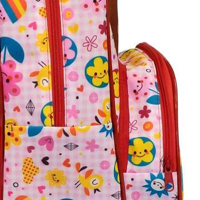 Mochila Kids Escolar - Boneca - Vermelho - OD-MKBO - Ó Design