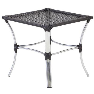Mesa De Centro Em Alumínio Para Cozinha Preto
