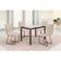 Conjunto Itália Com 4 Cadeiras E Base Tocantins Bm Tubulares Off White-courissimo 133