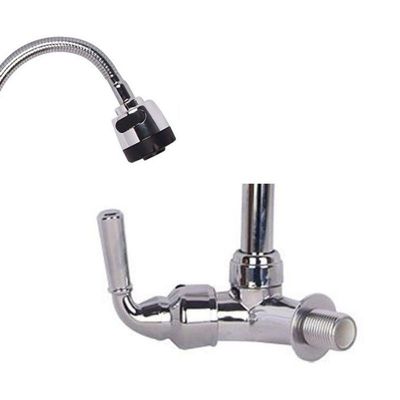 Torneira Gourmet Flexível De Parede Com Ducha Encaixe 1/2''