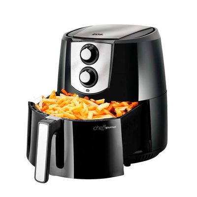 Fritadeira Sem óleo Airfryer Chef Gourmet 4,2l Preta Eaf42p 127v - Eos 127v