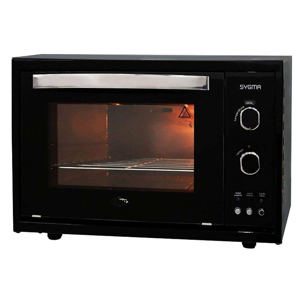 Forno 46l Layr Preto - Elétrico - Sygma - 220v